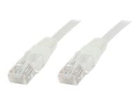 MicroConnect - Nettverkskabel - RJ-45 (hann) til RJ-45 (hann) - 1.5 m - UTP - CAT 6 - halogenfri, flertrådet - hvit