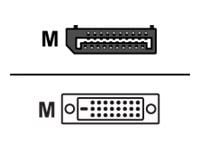 M-CAB - Adapterkabel - DisplayPort (hann) til DVI-D (hann) - DisplayPort 1.2 - 5 m - tommelskruer, 4K-støtte, 1080p-støtte M-CAB - Adapterkabel - DisplayPort (hann) til DVI-D (hann) - DisplayPort 1.2 - 5 m - tommelskruer, 4K-støtte, 1080p-støtte