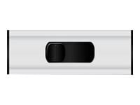 MediaRange SuperSpeed - USB-flashstasjon - 64 GB - USB 3.0 - svart/sølv