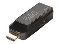 DIGITUS Professional DS-55203 Mini HDMI Extender Set - Video/lyd-forlenger - HDMI - opp til 50 m
