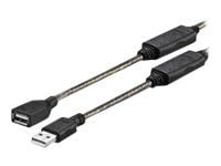 VivoLink - USB-forlengelseskabel - USB (hunn) til USB (hann) - USB 2.0 - 10 m - aktiv