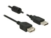 Delock - USB forlængerkabel - USB (han) til USB (hun) - USB 2.0 - 3 m - lajittelu