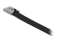 DeLOCK 18815, Terästä, Musta, 40 cm, 7,9 mm, 10 kpl
