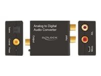 Delock - Konverter fra analog- til digitallyd - svart