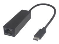 Microconnect 0,2m USB C - RJ-45 - USB C - RJ-45 - Hann/Hunn - Svart (USB3.1CETHB)