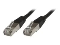 MicroConnect - Nätverkskabel - RJ-45 (hane) till RJ-45 (hane) - 3 m - SSTP (screened shielded twisted pair) - CAT 6 - halogenfri, tvinnad - svart