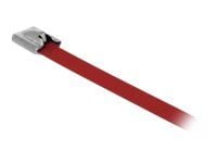DeLOCK 18782, Terästä, Punainen, 30 cm, 7,9 mm, 10 kpl