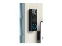 Eufy Video Doorbell 2K - Dörrklocka - trådlös - Wi-Fi - 2.4 Ghz - svart