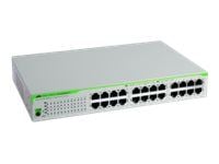 Allied Telesis AT GS910/24 - Switch - ikke-styrt - 24 x 10/100/1000 - rackmonterbar Allied Telesis AT GS910/24 - Switch - ikke-styrt - 24 x 10/100/1000 - rackmonterbar