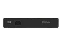 Cisco Integrated Services Router 921 - Ruter 4-portssvitsj - 1GbE - WAN-porter: 2