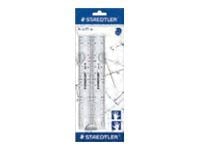Staedtler 562 152 PB, Muovi, Läpinäkyvä, 150 mm, 2 kpl