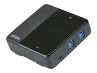 ATEN US234 - USB-växel - 2 x SuperSpeed USB 3.0 - skrivbordsmodell
