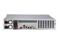 Supermicro SC826 BAC4-R920LPB - Rackmonterbar 2U - forbedret og utvidet ATX - SATA/SAS - hot-swap 920 watt - svart