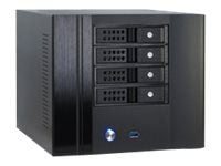 Inter-Tech IPC SC-4004 - USFF - mini-ITX - ingen strømforsyning (FlexATX) - USB