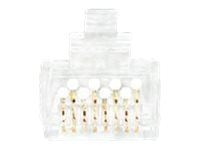 Microconnect KON512-50EZ, RJ45, Hopea, Uros, Suora, Cat6a, F/FTP (FFTP)