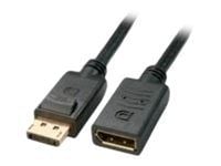 MicroConnect - DisplayPort-forlengelseskabel - DisplayPort (hann) låst til DisplayPort (hunn) - DisplayPort 1.1a - 2 m - støtte for 2560 x 1600 (WQ...