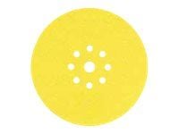 DeWALT DT3169-QZ - Hiekkapaperiarkki - monikäyttöinen, massiivipuu, maali - 10 kpl - pyöreä - raekoko: 80 - 225 mm x 225 mm