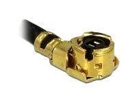 DeLOCK LPWAN Antenne MHF I plugg -2,63 dBi 1,13 15 cm FPC intern selvklebende - Antenne - Smart Home - -2,63 dBi - selvklebende montering - svart