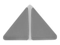 Delock - Kabelhållarsats för kablar - Triangle