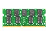 Synology - DDR4 - modul - 16 GB - SO DIMM 260-pin - 2666 MT/s / PC4-21300 - 1.2 V - ej buffrad - ECC - för Deep Learning NVR DVA3219
