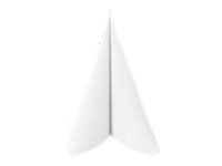 Duni WOW ecoecho Dunilin - Servett - Storlek 48 x 48 cm - engångsvara - vit (paket om 36)