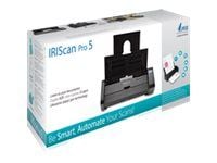 IRIS IRIScan Pro 5 - Asiakirjaskanneri - Kosketuskuvakenno (CIS) - Duplex - Legal - 600 dpi - jopa 23 ppm (mono) / jopa 17 ppm (väri) - ADF (20 siv...