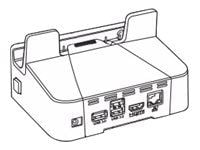Zebra Rugged Communication and Charge Cradle - telakointitelakka - USB/Ethernet - Zebra ET51, ET51 Integrated Scanner Kit, ET56, ET56 Enterprise Ta...