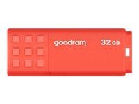 GOODRAM UME3 - USB-flashstasjon - 32 GB - USB 3.0 - oransje