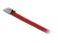 DeLOCK 18784, Terästä, Punainen, 50 cm, 7,9 mm, 10 kpl