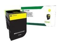Lexmark X317 - Gul - original - tonerpatron LCCP, LRP - for Lexmark CS317dn, CS417dn, CS517de, CX317dn, CX417de