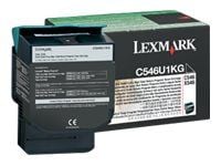 Lexmark C546U1KG, 8000 sivua, musta, 1 kpl
