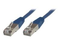 Microconnect SSTP6005B, 0,5 m, Cat6, S/FTP (S-STP), RJ-45, RJ-45, Sininen