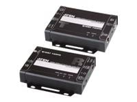 ATEN VanCryst VE1812 - Video/lyd/infrarød/seriell-utvider - HDBaseT - opp til 100 m ATEN VanCryst VE1812 - Video/lyd/infrarød/seriell-utvider - HDBaseT - opp til 100 m