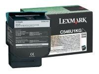 Lexmark C546U1KG, 8000 sivua, musta, 1 kpl