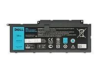 Dell Ensisijainen akku - kannettava tietokoneen akku - litiumioniakku - 3-kennoinen - 51 Wh - tuotteeseen Inspiron 15 3530; Latitude 5280, 5290, 54...