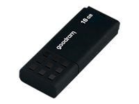 GOODRAM UME3 - USB flashdrive - 16 GB - USB 3.0 - sort