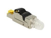Delock - Nettverkkontakt - RJ-45 (hann) - 6.22 cm - CAT 6a