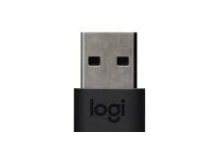 Logitech Logi Zone Wired USB-A Adapter - USB-adapter - USB-type A (hann) til USB-C (hunn) - grafitt - for Zone Wired MSFT Teams