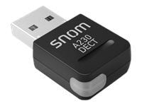Snom A230, 1880 - 1900 MHz, Musta, snom, D7XX D3XX A170 C52 SP, CE Safety EN 60950