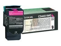Lexmark - Ekstra høy ytelse - magenta - original - tonerpatron LCCP, LRP - for Lexmark C544, C546, X544, X546, X548