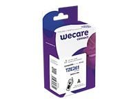 Wecare connect - Hvit bakgrunn med svarte bokstaver - Rull (3,6 cm x 8 m) 1 kassett(er) merketape - for Brother P-Touch PT-3600, 530, 550, 9200, 94...