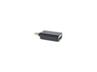Cablexpert CC-USB2-CMAF-A, USB Type-C, USB A-tyyppi, Musta