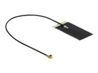 Delock WLAN 802.11 ac/ax/a/h/b/g/n Antenne MHF I plugg 2,7 - 3,0 dBi 1,13 15 cm FPC intern selvklebende - Antenne - Smart Home - 2,7-3 dBi - selvkl...