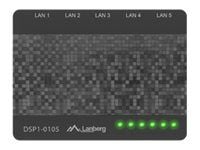 Lanberg DSP1-0105 - Switch - ikke-styrt - 5 x 10/100 - stasjonær