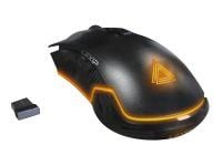 Lexip AR18 - Mus - optisk - 6 knapper - trådløs - Wi-Fi - USB trådløs mottaker