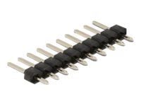 DeLOCK 66692, Pinniliitin, Musta, Metallinen, Metalli, Muovi, 230 °C, Suora, 500 V