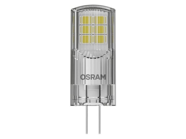 OSRAM LED STAR - LED-lyspære - form: T14 - klar finish - G4 - 2.6 W (ekvivalent 28 W) - klasse F - varmt hvitt lys - 2700 K