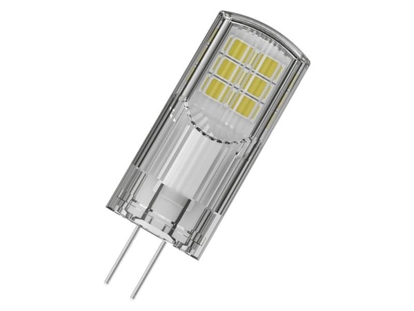 OSRAM LED STAR - LED-lyspære - form: T14 - klar finish - G4 - 2.6 W (ekvivalent 28 W) - klasse F - varmt hvitt lys - 2700 K