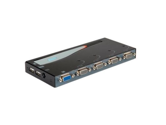 ROLINE KVM Switch "Desktop", 1920 x 1440 pikseliä, Musta