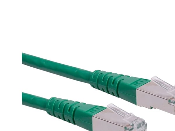 Rotronic Cat6, 1,5m, 1,5m, Cat6, S/FTP (S-STP), RJ-45, RJ-45, Grønn